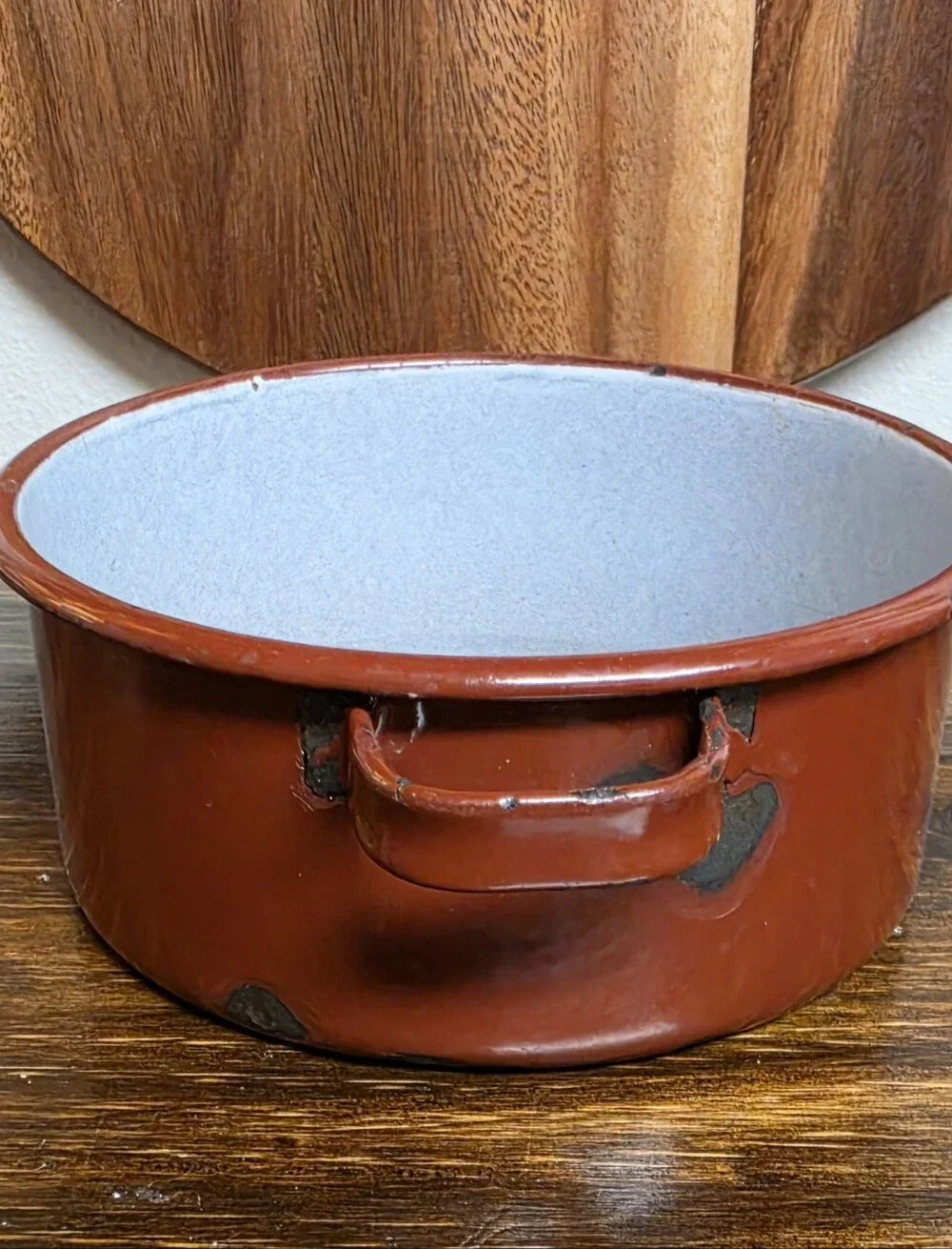 White and Brown Metal Cookware